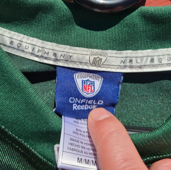 Reebok NFL Equipment Brett Favre Jets jersey - Picture 8 of 14